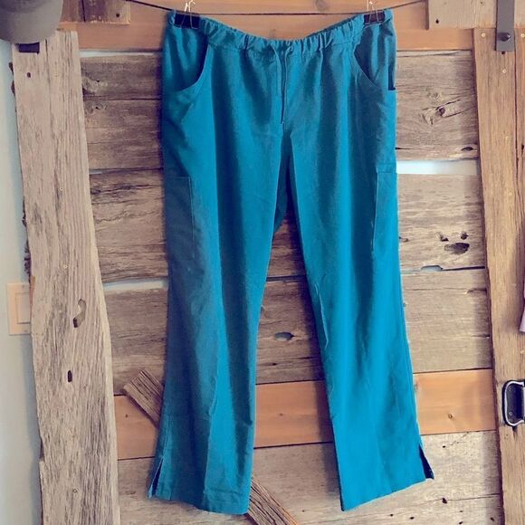 MARK'S Work Wearhouse plus size 2XL Teal scrub pants - Picture 1 of 5